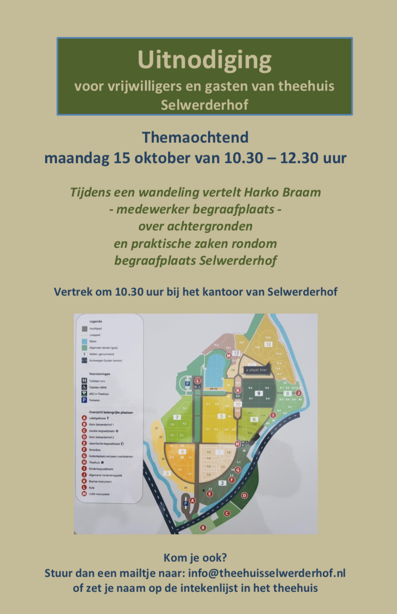 Uitnodiging: Wandelen over de begraafplaats met Harko Braam