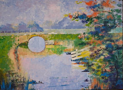 watertje voor een bruggetje